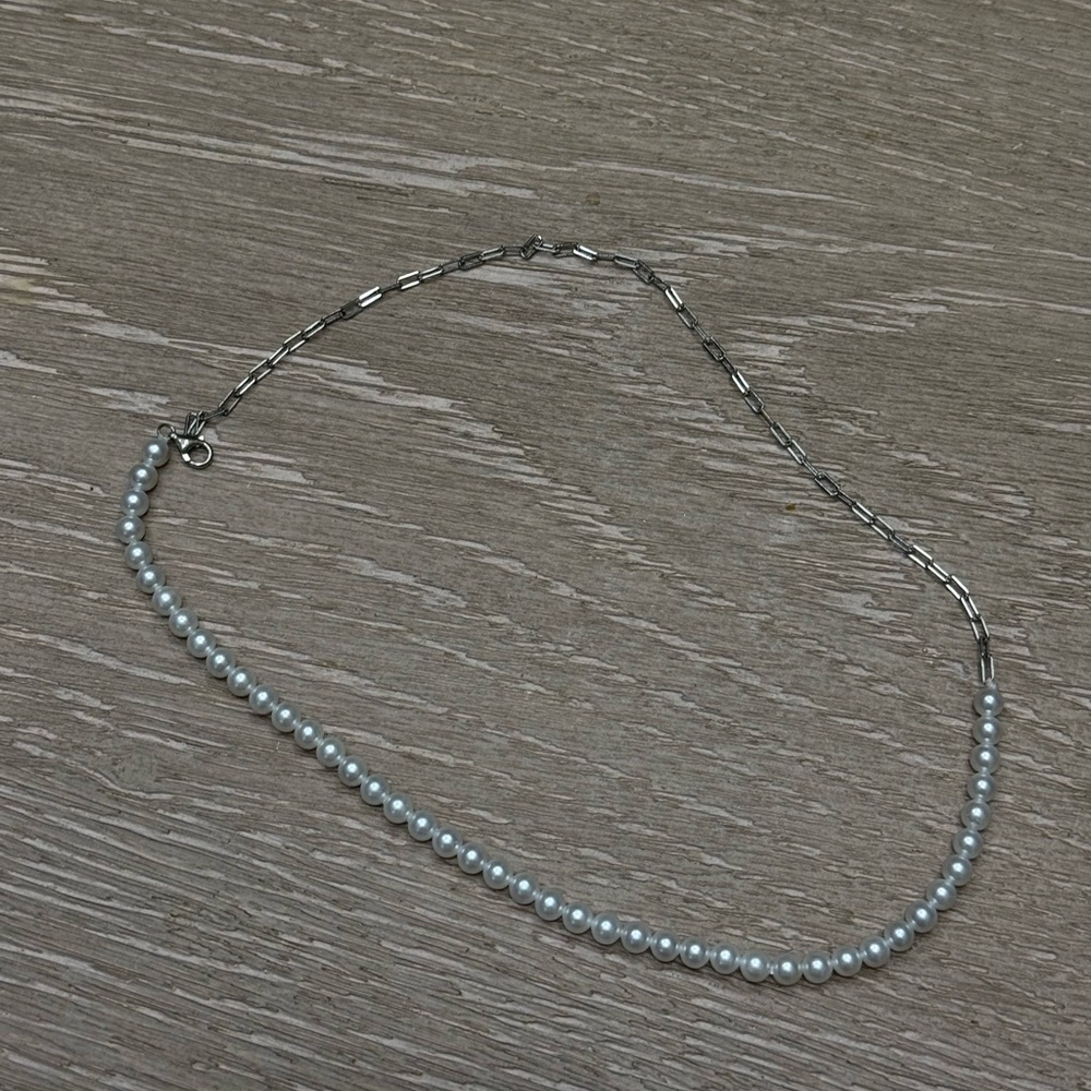 NWOT pearl link necklace